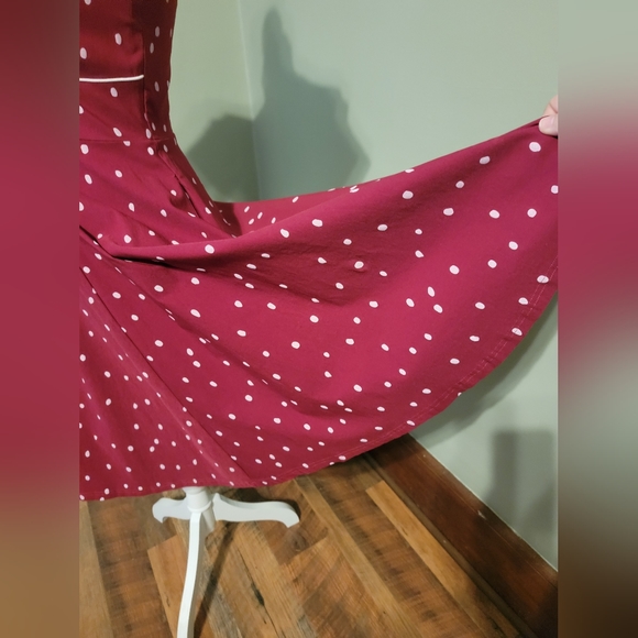 Gown Town Woman's Size Med Vintage Type Retro Dress Med - Picture 8 of 14